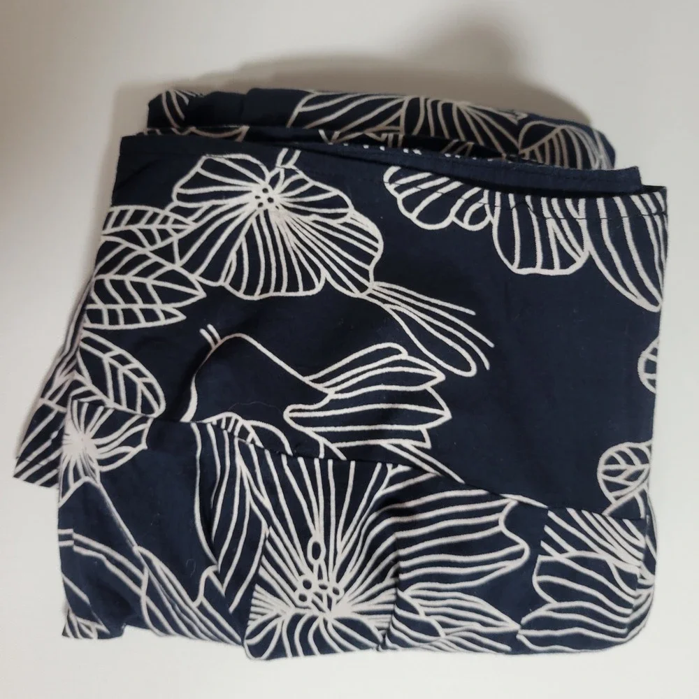 Dizzy Lizzy Floral A-Line Skirt Sz L Flowy High Waist Y2K Boho Coastal‎ Coquette